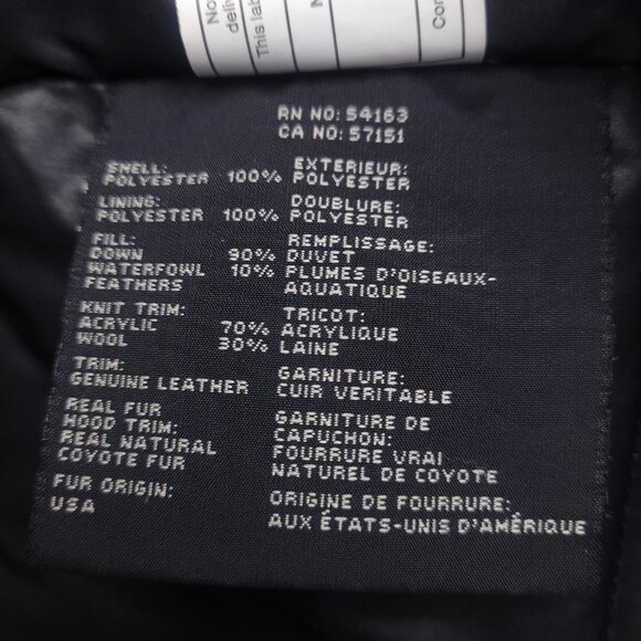 Andrew Marc Down Puffer Jacket Parka Real Fur Trim - Picture 5 of 7